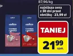 Carrefour Kawa mielona LAVAZZA CREMA E GUSTO oferta