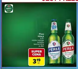 Carrefour Piwo bezalkoholowe Perła 0,0% oferta