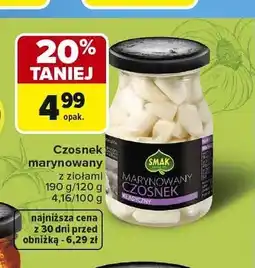 Carrefour Czosnek marynowany z ziołami Smak oferta