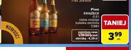 Carrefour Piwo Książęce Miodowe oferta
