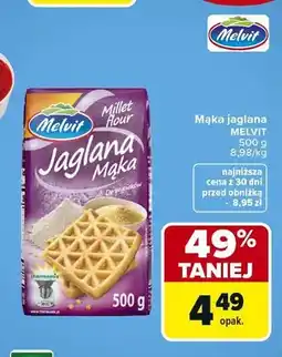 Carrefour Mąka jaglana MELVIT oferta