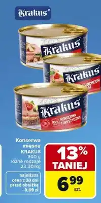 Carrefour Konserwa mięsna Krakus oferta