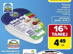 Carrefour Twaróg Łowicz klinek oferta