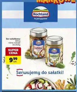 Carrefour Ser sałatkowy Hochland oferta