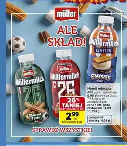 Carrefour Napój mleczny Müllermilch Churros Taste oferta