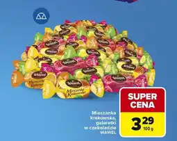 Carrefour Mieszanka krakowska w czekoladzie Wawel oferta