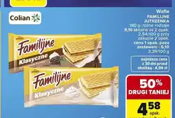 Carrefour Wafle Familijne Jutrzenka oferta