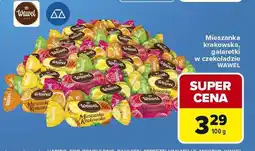 Carrefour Galaretki w czekoladzie Mieszanka Krakowska Wawel oferta