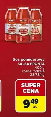 Carrefour Sos pomidorowy Salsa Pronta Mutti oferta