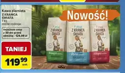 Carrefour Kawa ziarnista Z KRAŃCA ŚWIATA Brazylia oferta