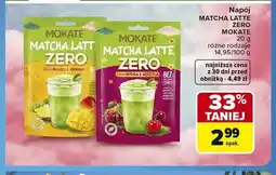 Carrefour Napój MATCHA LATTE ZERO MOKATE Wiśnia & Acerola oferta