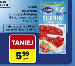 Carrefour Sernik na zimno do przygotowania Gellwe oferta