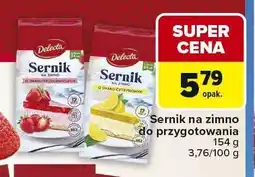 Carrefour Sernik na zimno do przygotowania Delecta oferta