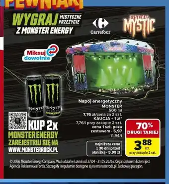 Napój energetyczny Monster