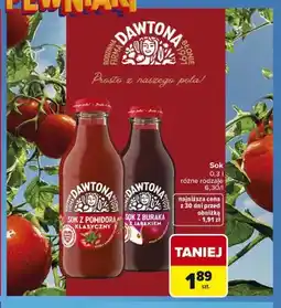 Carrefour Sok z pomidora klasyczny Dawtona oferta