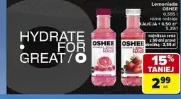 Carrefour Lemoniada OSHEE Vitamin Lemonade Strawberry oferta