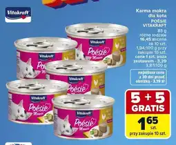 Carrefour Karma mokra dla kota Poésie Mousse Vitakraft oferta