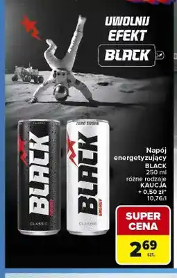 Carrefour Napój energetyzujący BLACK oferta