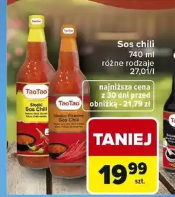 Carrefour Sos chili TaoTao oferta