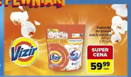 Carrefour Kapsułki do prania Vizir PODS Gold Orchid oferta