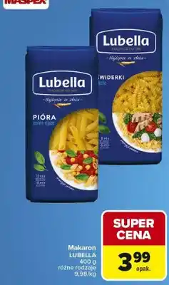 Carrefour Makaron Lubella oferta