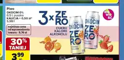 Carrefour Piwo bezalkoholowe Okocim 0% grejpfrut z pomarańczą oferta