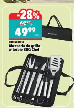 Biedronka Akcesoria do grilla w torbie BBQ Chef KONIGHOFFER oferta