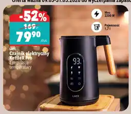 Biedronka Czajnik elektryczny KettleX Pro z regulacją temperatury Moc 2200W Pojemność oferta