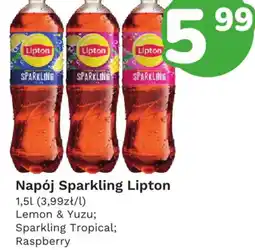 Limonka Napój sparkling Lipton oferta