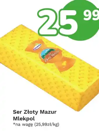 Limonka Ser Złoty Mazur Mlekpol oferta