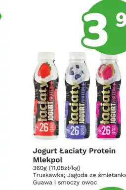Limonka Jogurt Łaciaty Protein Mlekpol oferta