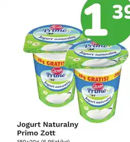 Limonka Jogurt Naturalny Primo Zott oferta