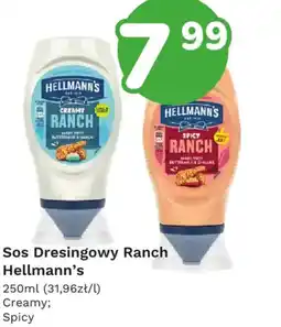 Limonka Sos dresingowy Ranch Hellmann's oferta