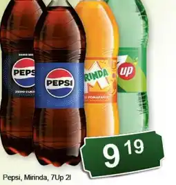 Eden Pepsi, Mirinda, 7Up oferta
