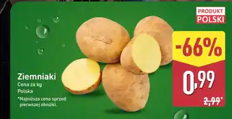 ALDI Ziemniaki oferta