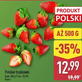 ALDI Polskie truskawki oferta