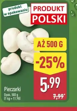 ALDI Pieczarki oferta