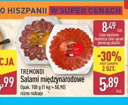 ALDI Salami międzynarodowe TREMONDI oferta