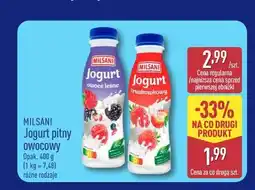 ALDI Milsani Jogurt pitny owocowy oferta