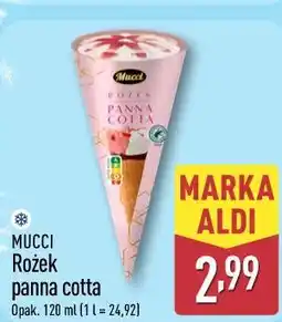 ALDI Rożek panna cotta MUCCI oferta