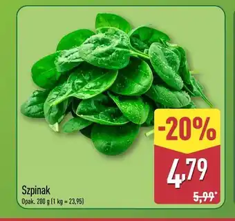 ALDI Szpinak oferta