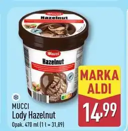 ALDI Lody Hazelnut MUCCI oferta