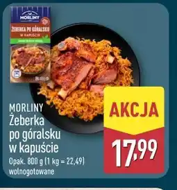 ALDI MORLINY Żeberka po góralsku w kapuście oferta