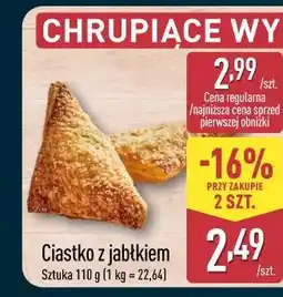 ALDI Ciastko z jabłkiem oferta