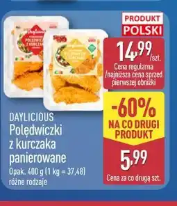 ALDI Polędwiczki z kurczaka panierowane Daylicious oferta
