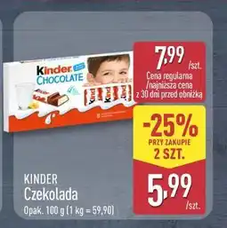 ALDI KINDER Czekolada oferta