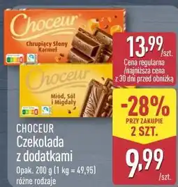 ALDI CHOCEUR Czekolada z dodatkami różne rodzaje oferta