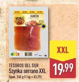 ALDI TESOROS DEL SUR Szynka serrano XXL oferta