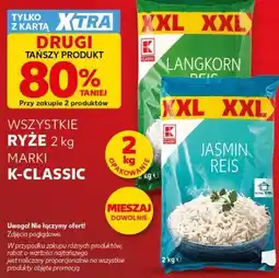 Kaufland WSZYSTKIE RYŻE 2 kg MARKI K-CLASSIC oferta