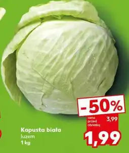 Kaufland Kapusta biała luzem oferta